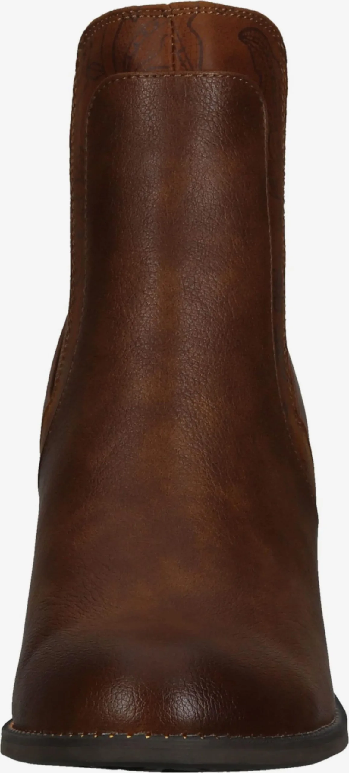 Mustang Klassieke Enkellaarsjes Enkellaarsjes Dames Cognac 5 Mustang Klassieke Enkellaarsjes Enkellaarsjes Dames Cognac - Afbeelding 3