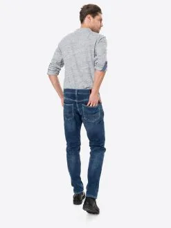 Mustang Jeans Skinny Jeans Oregon Heren Blauw -Mustang Verkoop cefca37b41b8a37cbe13cd07a721c123