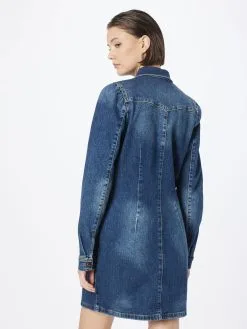 Mustang Blousejurken Blousejurk Dames Blauw -Mustang Verkoop d0a116344a9c456c5859867b177a7f02