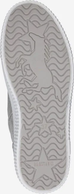 Mustang Hoge Sneakers Sneakers Hoog Dames Grijs / Lichtgrijs -Mustang Verkoop d869288d95841e3f1130be67c8630167
