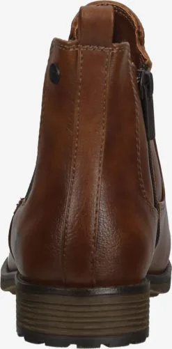 Mustang Enkellaarsjes Chelsea Boots Dames Cognac / Donkerbruin -Mustang Verkoop da00d361f72d97e3eb02d8ba2af29a84
