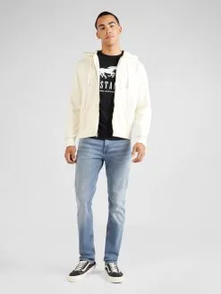 Mustang Jeans Slimfit Jeans VEGAS Heren Blauw -Mustang Verkoop da052a870d0d4b56e91bf1f0ce26630f