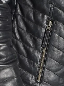 Mustang Leren Jassen Tussenjas Jonas Heren Zwart -Mustang Verkoop dc74c6f4b7d210c9adfcb9d92c06bb56