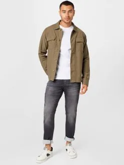 Mustang Jeans Slimfit Jeans Oregon Heren Antraciet -Mustang Verkoop dc8d479fdfd41d0870bfdcf5b7ac4a50