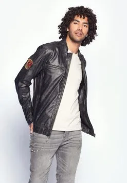 Mustang Leren Jassen Tussenjas Varberg Heren Donkerbruin -Mustang Verkoop de3f2a9902f8eff86a550488fcfe2295