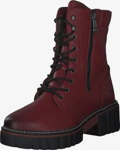 Mustang Laarzen Boots 1447504 Dames Rood
