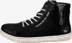 Mustang Hoge Sneakers Sneakers Hoog Dames Zwart -Mustang Verkoop e175fb7f77000cc491fe89b1918004f8