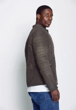 Mustang Leren Jassen Tussenjas Heren Grafiet -Mustang Verkoop e35dbfefc53c0a2143b64a9291bf232d