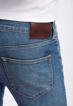 Mustang Straight Regular Jeans Oregon Heren Blauw -Mustang Verkoop e5d30c845510fff4991e22ee976f5491