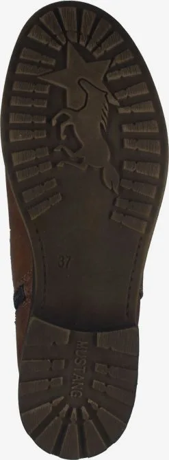 Mustang Enkellaarsjes Chelsea Boots Dames Cognac / Donkerbruin -Mustang Verkoop ea8f5d13c9bb3c1a4e0722cacbb9d5a0