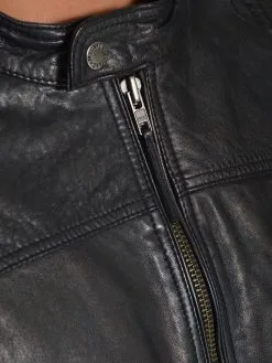 Mustang Leren Jassen Tussenjas Wellington Heren Zwart -Mustang Verkoop ec2d7ee6f4c0044ca4a792e691cc1127