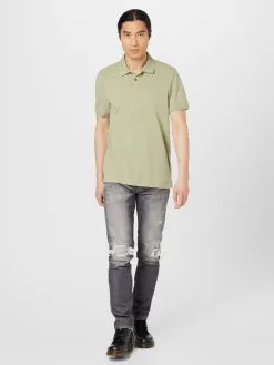 Mustang Polos Shirt Pablo Heren Pastelgroen -Mustang Verkoop ee341705de2dc4bfa12d1a2a6c3a7e8d