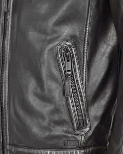 Mustang Leren Jassen Tussenjas 31021306 Heren Zwart -Mustang Verkoop ee570d2e0fb042bcf4779e138cae3598