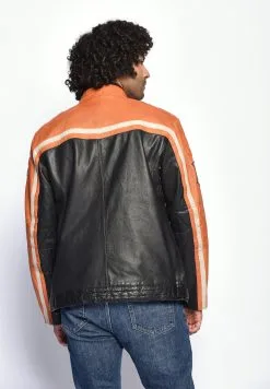 Mustang Leren Jassen Tussenjas Gunner Heren Zwart -Mustang Verkoop f01840a512cff20d266be7492f7e3a7e