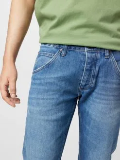 Mustang Straight Regular Jeans Michigan Heren Blauw -Mustang Verkoop f337e39919a8b3054385020c659eb7bb