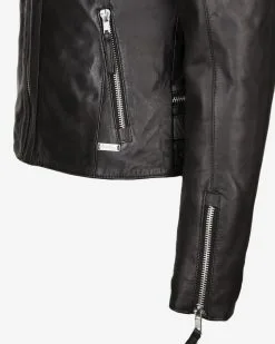 Mustang Leren Jassen Tussenjas Nila Dames Zwart -Mustang Verkoop f3e0bade4ef0e72c449df03086ed0b81