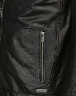 Mustang Leren Jassen Tussenjas Foster Heren Zwart -Mustang Verkoop f935546b29169d8e6a598ed772145acd