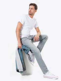 Mustang T-shirts Shirt Aaron Heren Wit -Mustang Verkoop fb39df6556801695f0e4a1108dff906e