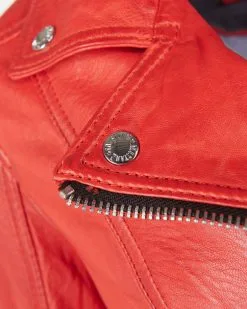 Mustang Leren Jassen Tussenjas Dames Watermeloen Rood -Mustang Verkoop fd21d28fa4e3a263e55e646087f7c083