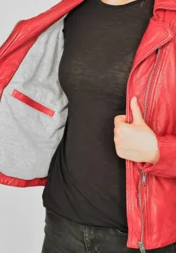 Mustang Leren Jassen Tussenjas 31020254 Dames Rood -Mustang Verkoop fd78d25aab0cafe6e485a5d2be5b12cf